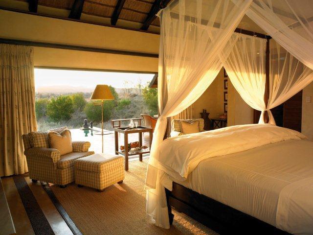 Luxury lodge accommodation at Madikwe