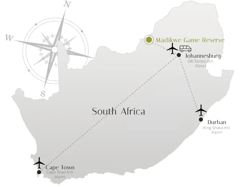 madikwe map 1